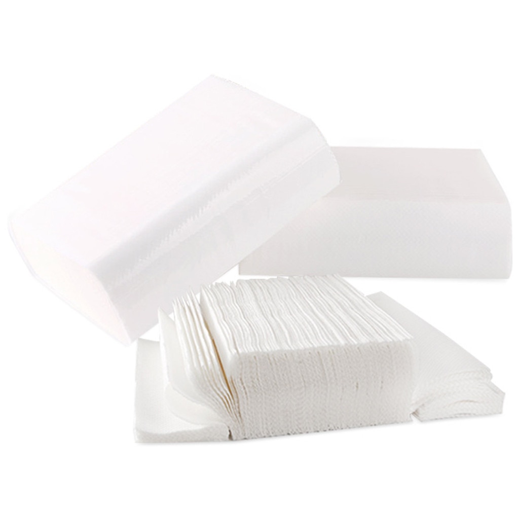 1 Ply C fold Paper Tissues toilet paper higienico White Hand Toilet Towels inodoro Roll Tissues Napkin 120PC/Pack