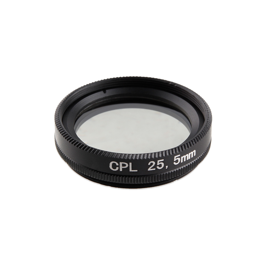 Small Caliber Camera Filter 25/25.5/27/28/30/30.5/34/35.5/39mm CPL Filters For Industry Video Inspection Microscope Camera Lens