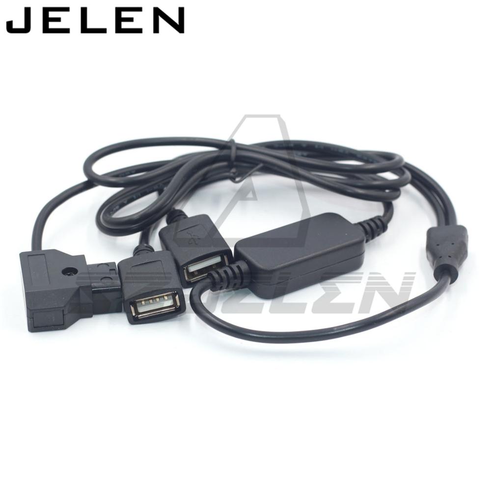 D-Tap naar USB Power Tap 14.8 V D-tap naar 5 V 2A USB DC Power Adapter telefoon Oplader