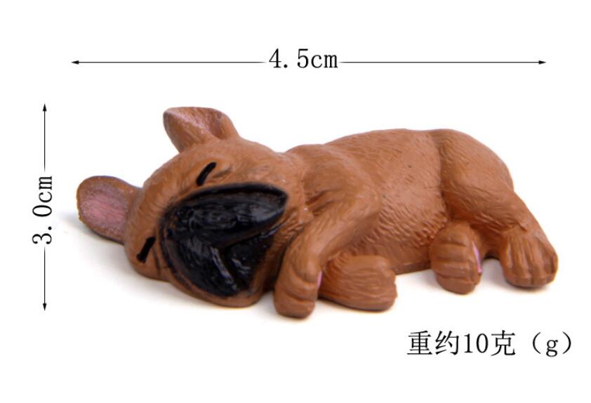 Cool French Bulldog Butler Décor with Tray Big Mouth Dog Statue Home Décor Storage Box Animal Resin Sculputre Figurine Art: DEEP BLUE