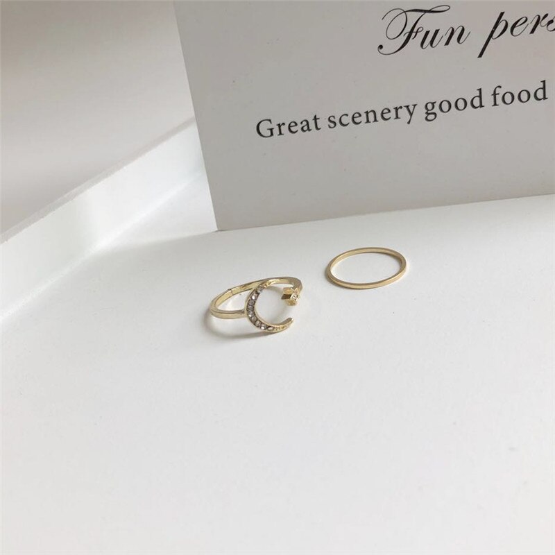 Cor de ouro ajustável oco-para fora coração forma anel aberto design bonito moda amor jóias para wome menina presentes quente: 19jin