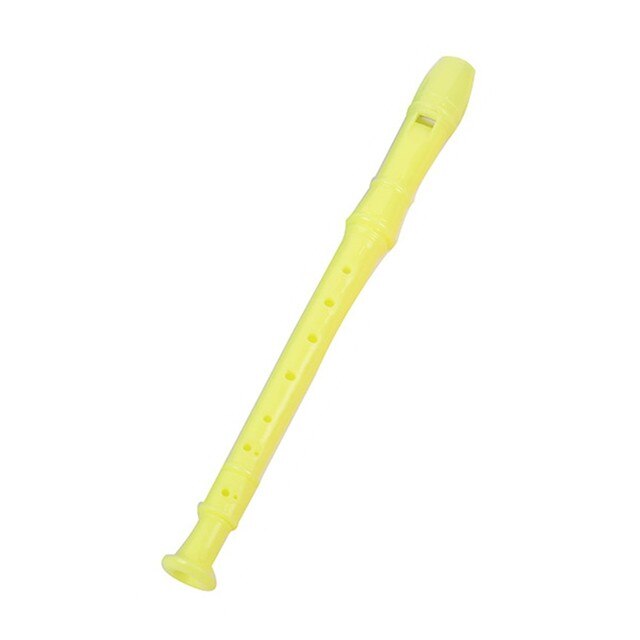 12.79 "8 Gat Plastic Recorder Lange Fluit Houtblazers Instrument Kleurrijke Met Cleaning Rod Abs Hars Muziekinstrument Accessoire