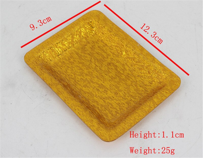 Acrylic Oval Plate Jewelry Set Small Tray Snack Plate Metal Storage Plate Kitchen Storage Tools dish towel saucer inventory: Yellow