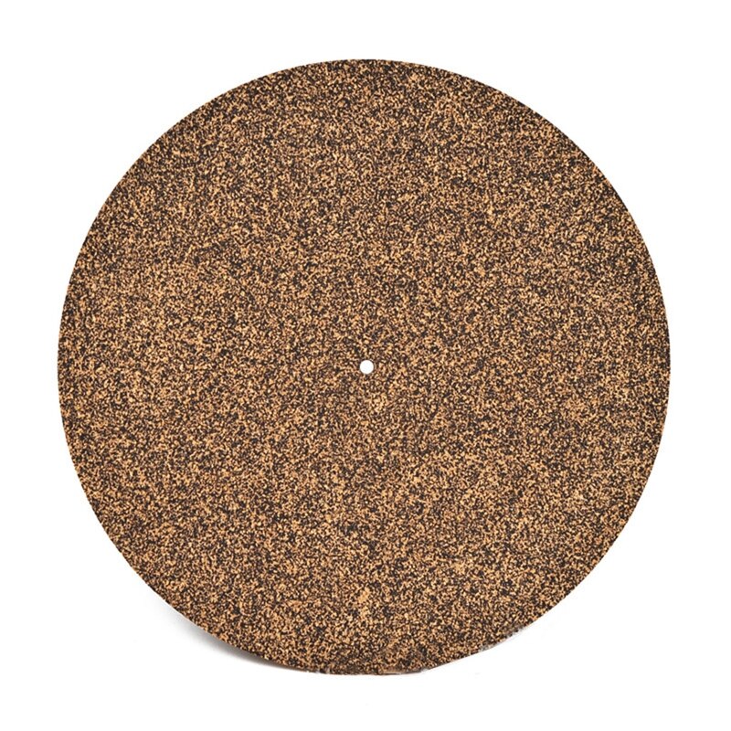 A0KB Cork LP Slip Mat Turntable Platter Mat for 12 inch LP Vinyl Record: D