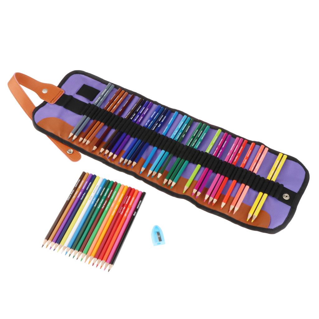 36/50/72Pcs Colouring Pencils Set for Artist Kids Field Sketch Drawing Painting: 50color