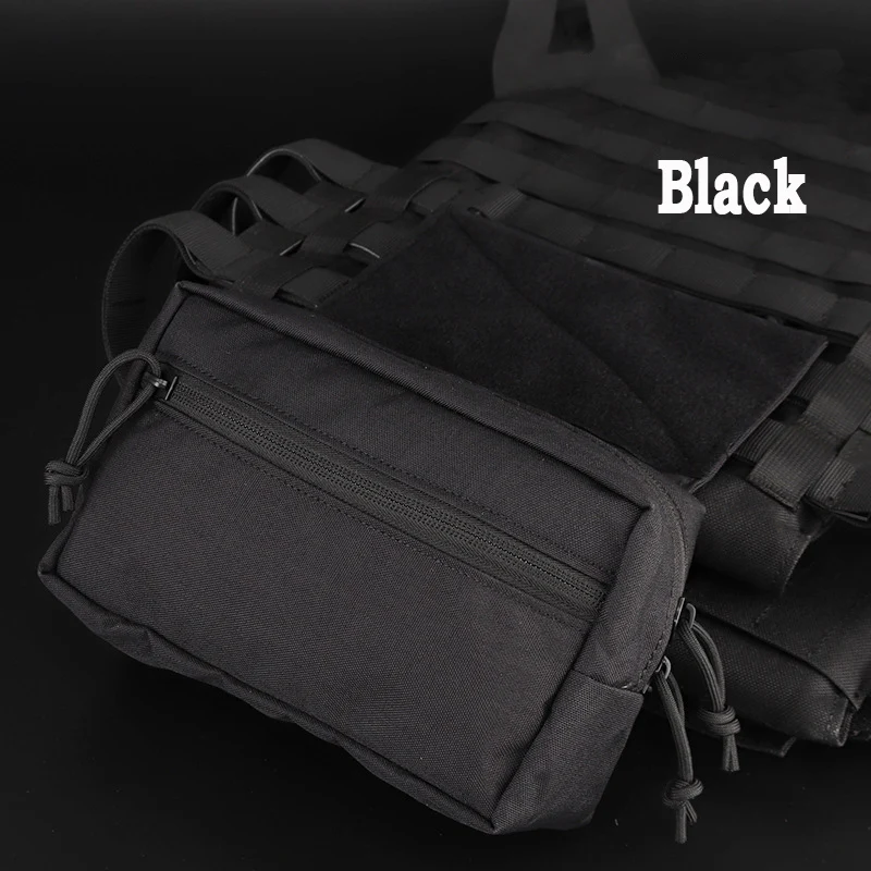 Colete tático dangler gota bolsa mini despejo abdominal bolsa fanny pacote para jpc cpc lbt d3cr mk3 mk4 placa transportadora armazenamento
