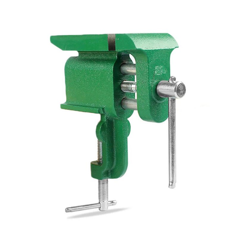 Cast Iron Bench Vise Multi-functional Jewelers Vice Clamp-On Bench Vise With Large Anvil Hobby Clamp On Table Mini Hand Tool