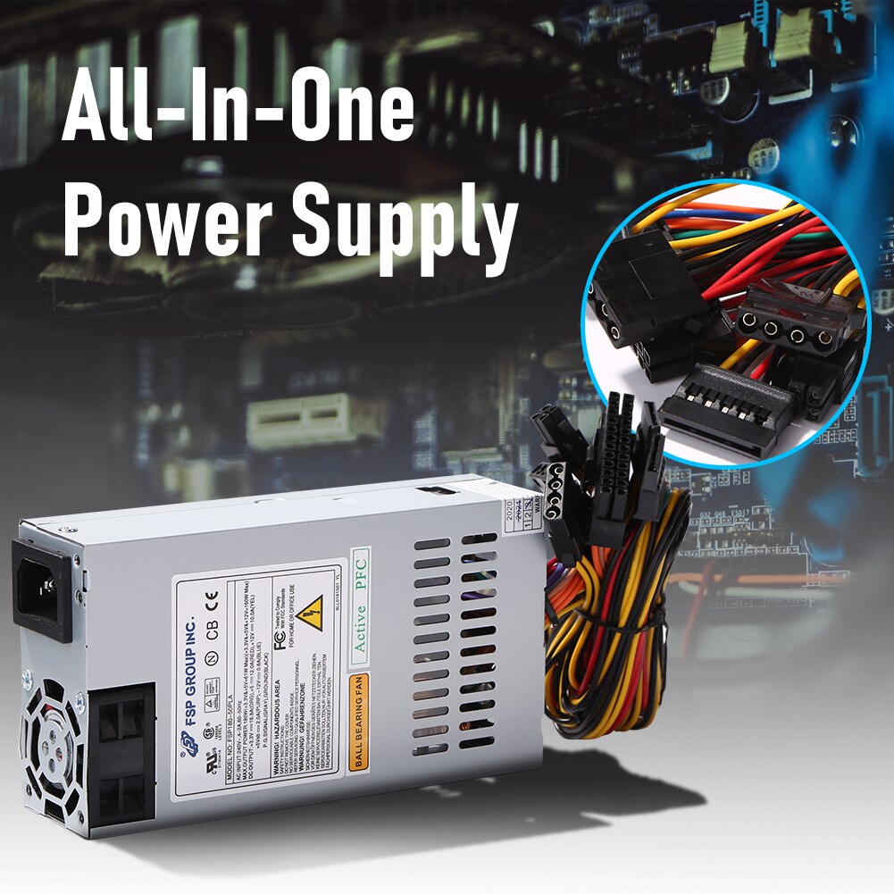 Power Supply Unit for ASUS FSP100-50GUB FSP180-50PLA FSP200-50AP FSP250-50CI PSU 160W Desktop Power Brick 14Pin