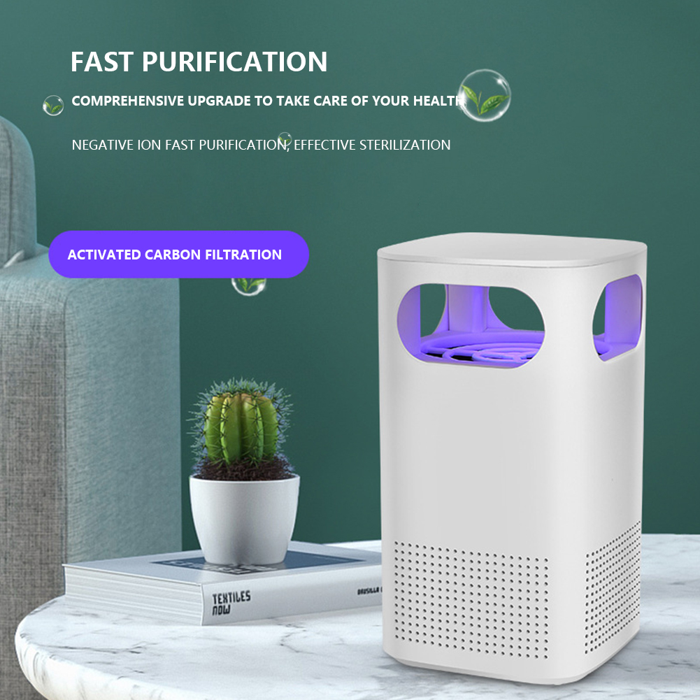 Purificador de aire portátil USB, filtro fresco de escritorio, elimina varias bacterias, compuesto, eliminación de pantalla, formaldehído
