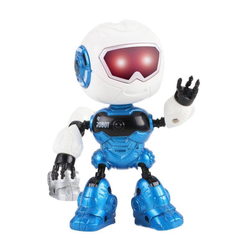 De Tweede Generatie Van Legering Robot Touch Sensor Muziek Q Versie Robot Vroegschoolse Onderwijs Smart Speelgoed Sensor Gebaar: blue