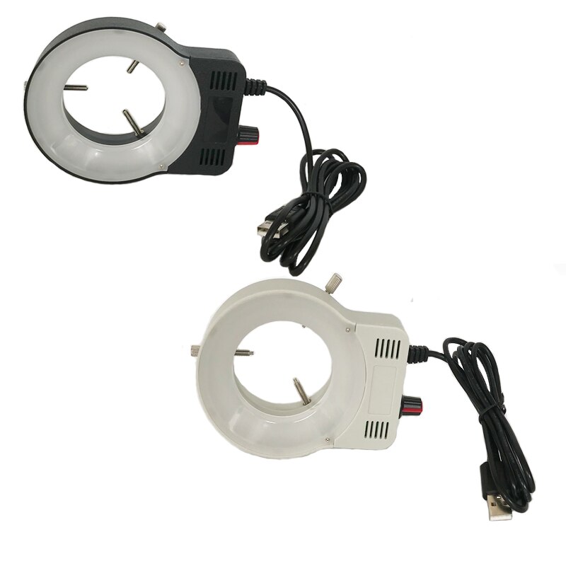 Adjustable 48pcs Led Ring Light illuminator Lamp For Microscope Industrial Camera Magnifier trinocular /binocular microscope