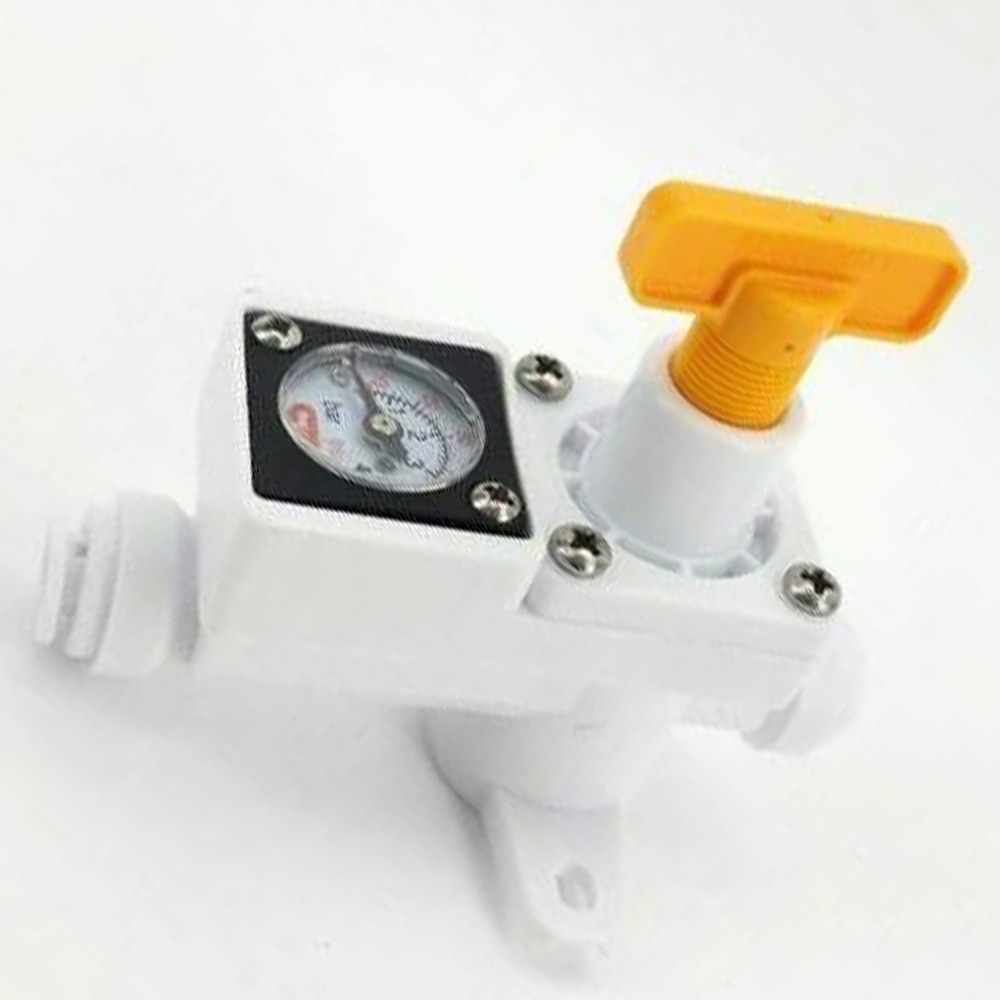 1 PC Beer Making Inline Regulator With Integrated Gauge Beer Making Inline Regulator For Water Or Gas CO2 Nitrogen Bar Tools