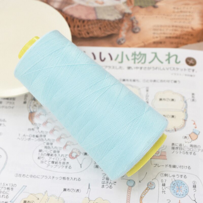 machine sewing garment sewing machine sewing accessories DIY manual 3000 yards: Black