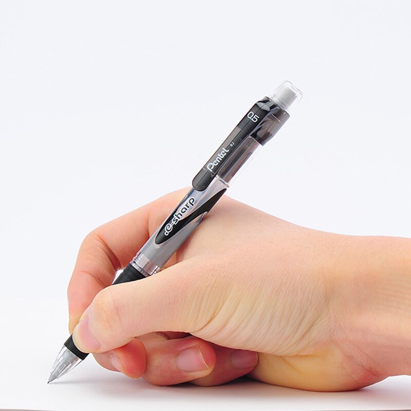 Pentel E-sharp AZ125R Mechanical Pencil 0.5mm Automatic Pencil Japan Black/Blue/Green/Purple/Pink Body Colors Stationery