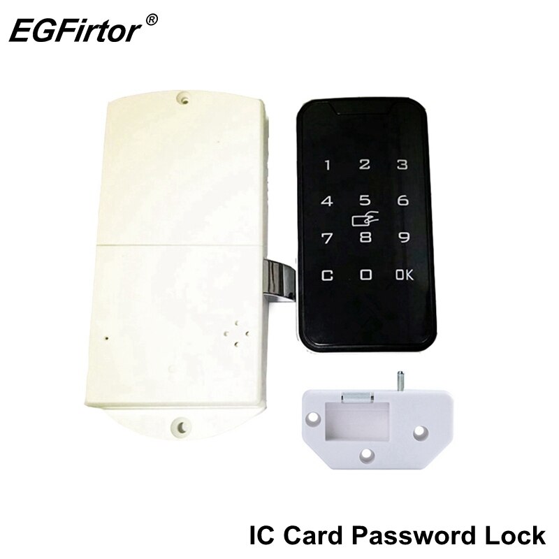Electronic Password Cabinet Lock IC Password Induction Lock Drawer Locker Office Cabinet Smart Password Lock File Cabinet Lock