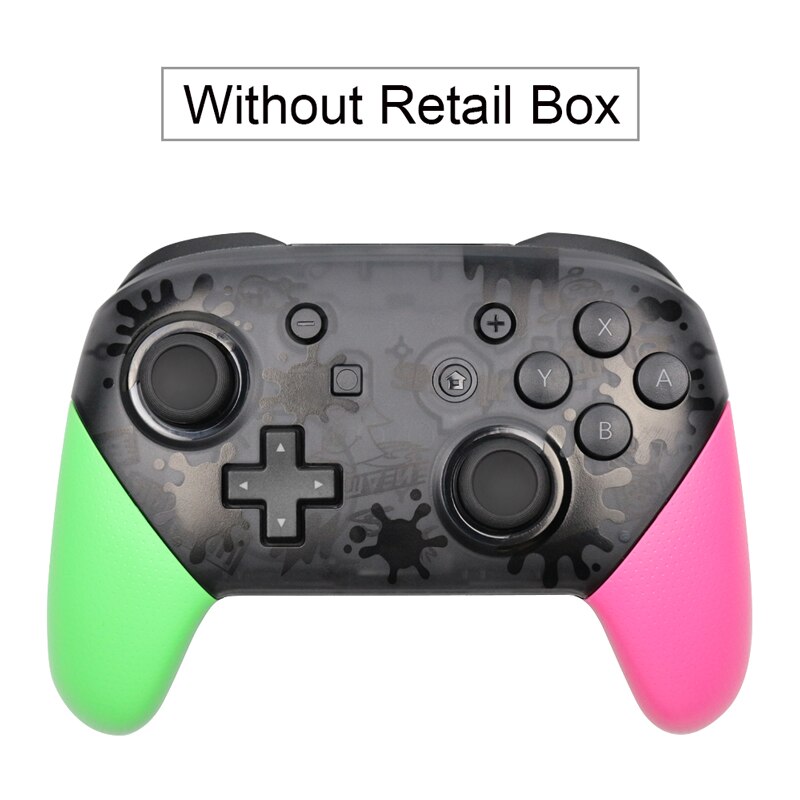 Interruptor sem fio bluetooth pro controlador gamepad para nintendo switch para ns console joystick controle sem fio: Splatoon