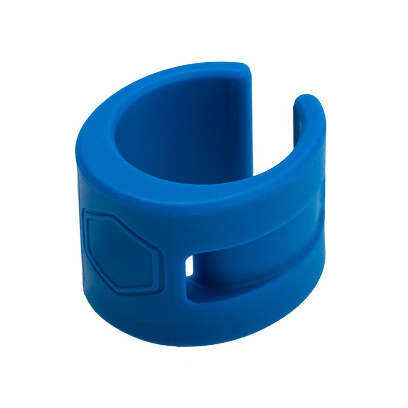 Horquilla delantera y trasera para bicicleta de carretera, anillo anticolisión, Círculo de PROTECCIÓN DE GOMA para bicicleta de montaña, accesorios al aire libre, B2Cshop: blue