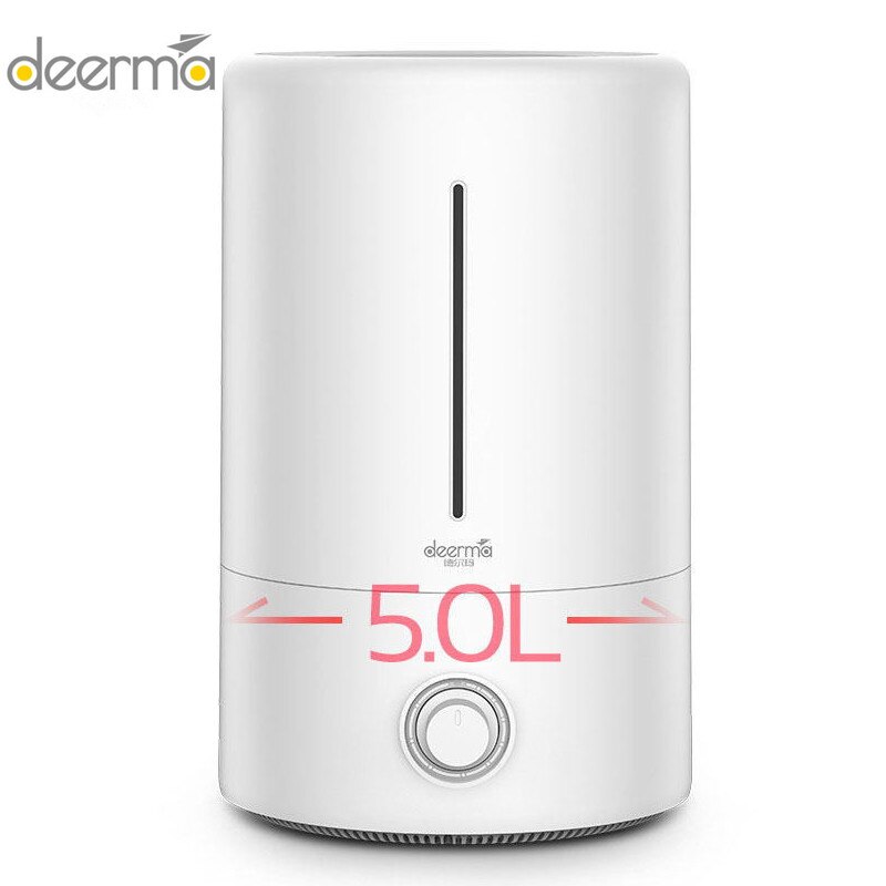 Deerma 5L Air Humidifier Large-Scale Aromatherapy Machine Ultrasonic Atomizing Humidifier Office Home 35DB Mute Humidifier