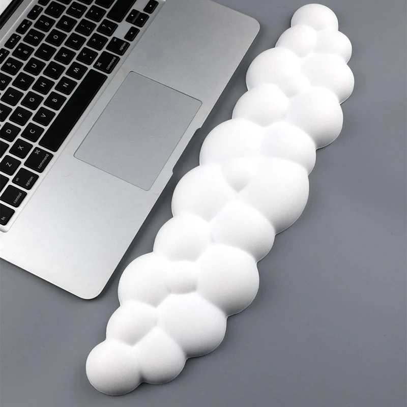 Muismat met polssteun toetsenbord wolk antislip desktop kantoor gamer muis polssteun Ergonomisch toetsenbord muismat polssteun