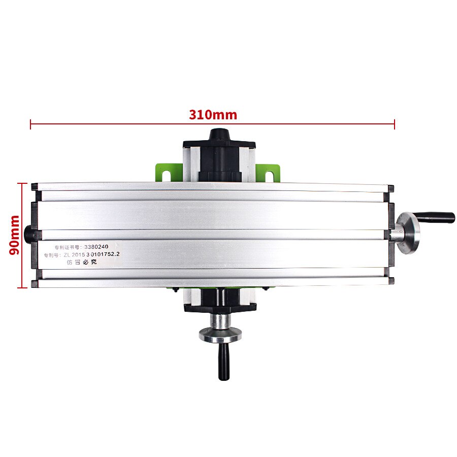 Miniature Precision Multifunction Milling Machine Bench Drill Vise Fixture Worktable X Y-axis Adjustment Coordinate Table