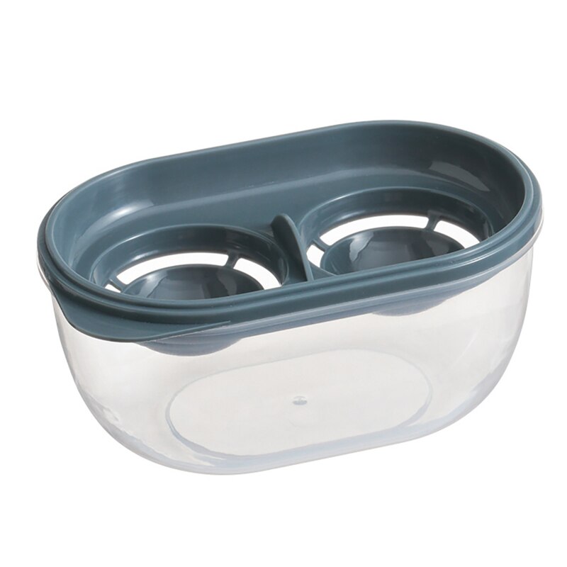 Egg Separator Home Kitchen White Yolk Sifting Chef Dining Cooking Gadget Kitchen Plastic Egg Divider Tools Egg White Separator: Blue