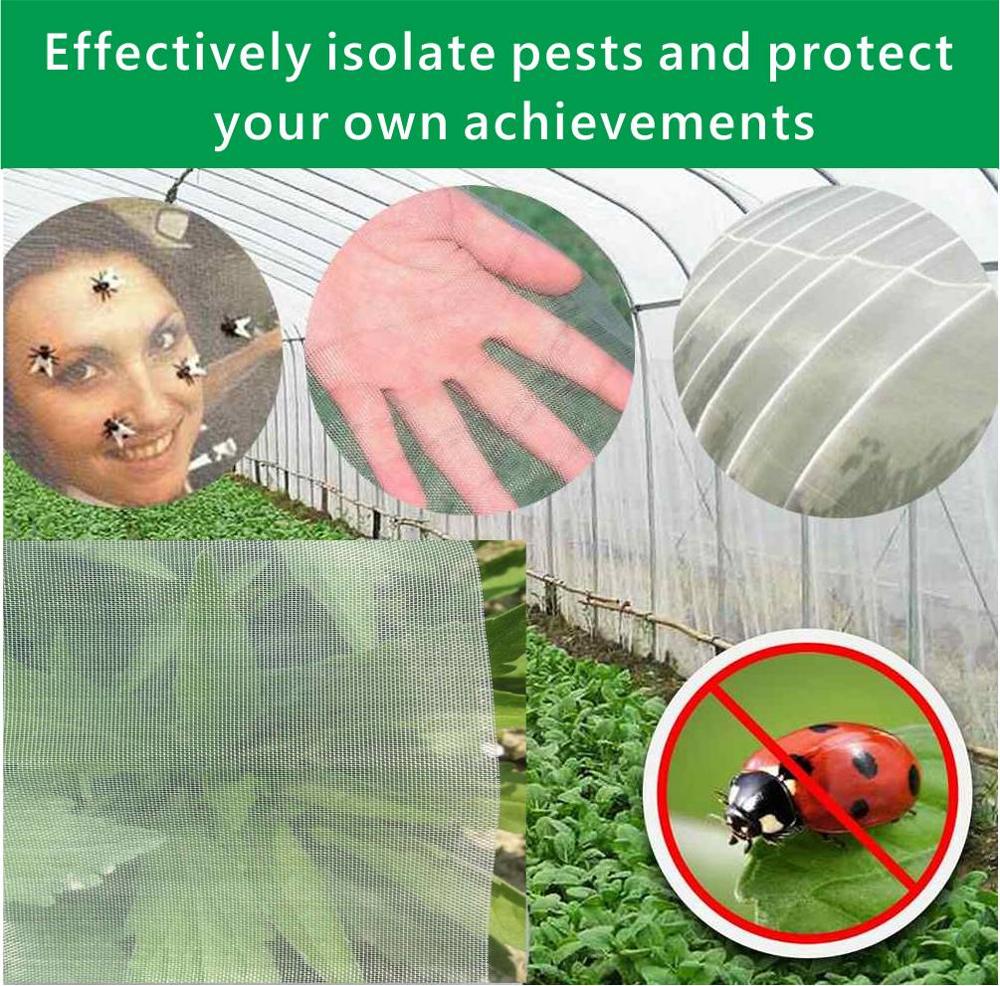 Garden Insect Neting Bird Net Mist Net Protection Net Greenhouse Net Vegetable Net Prevention Birds Chicken Dog Cat Animal Dama