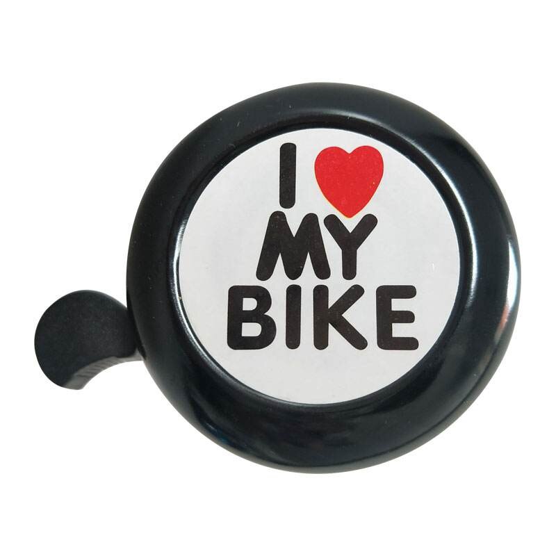 Fietsbel-'Ik Mijn Bike'bike Hoorn-Luid Aluminium Fiets Ring Mini Fiets Accessoires Voor Volwassenen Mannen vrouwen Kinderen Meisjes Jongens Bi: Default Title
