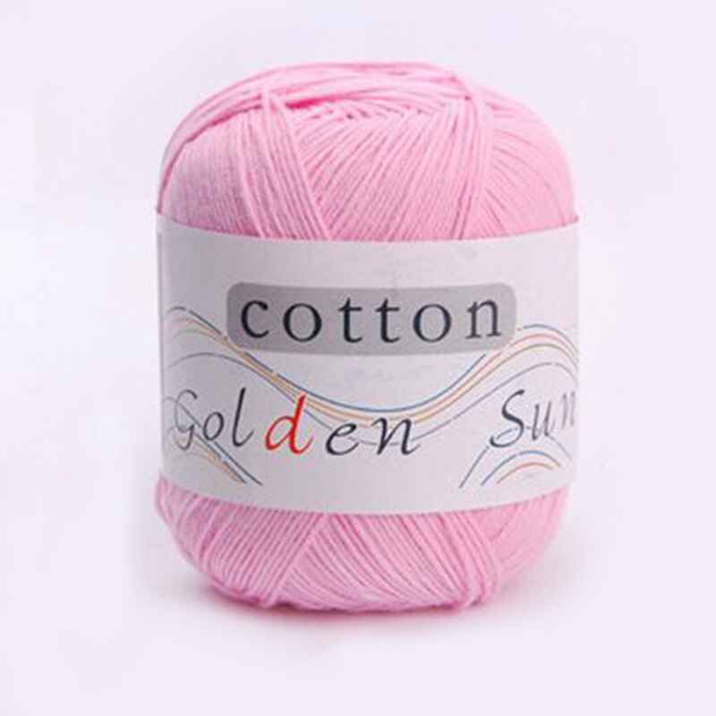 100% 50g/Roll Hand-knitted Cashmere Yarn for hand knitting baby wool hand-knitted Soft hand knitting: Light Pink
