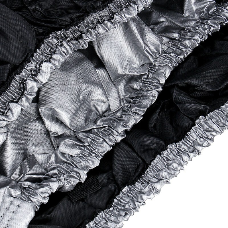 Waterproof Dust Prevention Golf Cart Cover Case for 4 Passenger Golf Carts for Yamaha Club Car EZ-GO Model Silvery