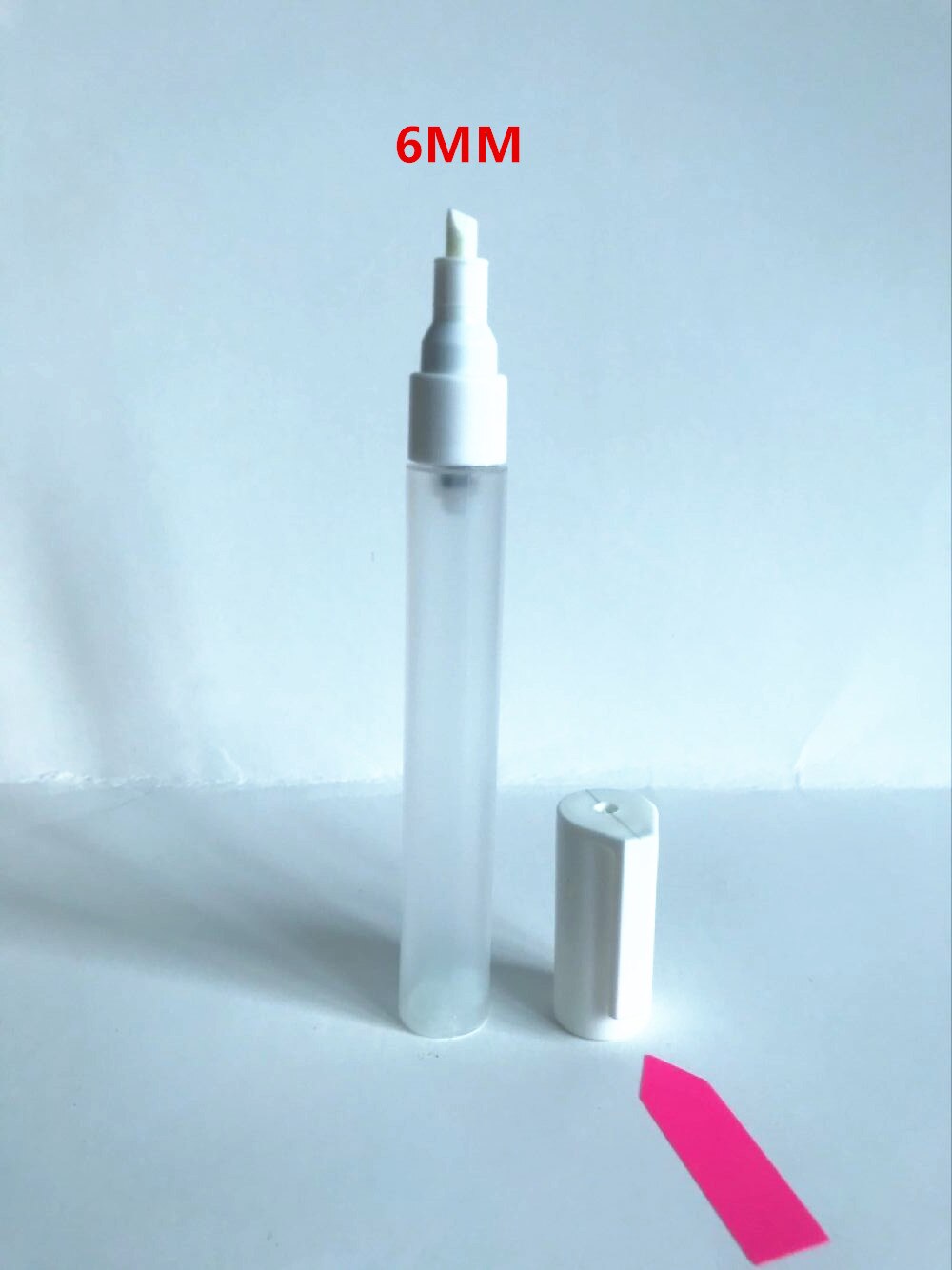 Stylo vide répétable en plastique, 1 pièce, marqueur à craie liquide, baril, stylo Graffiti, accessoires pour stylo de peinture 3mm 5mm 6.5mm 8mm: 6mm