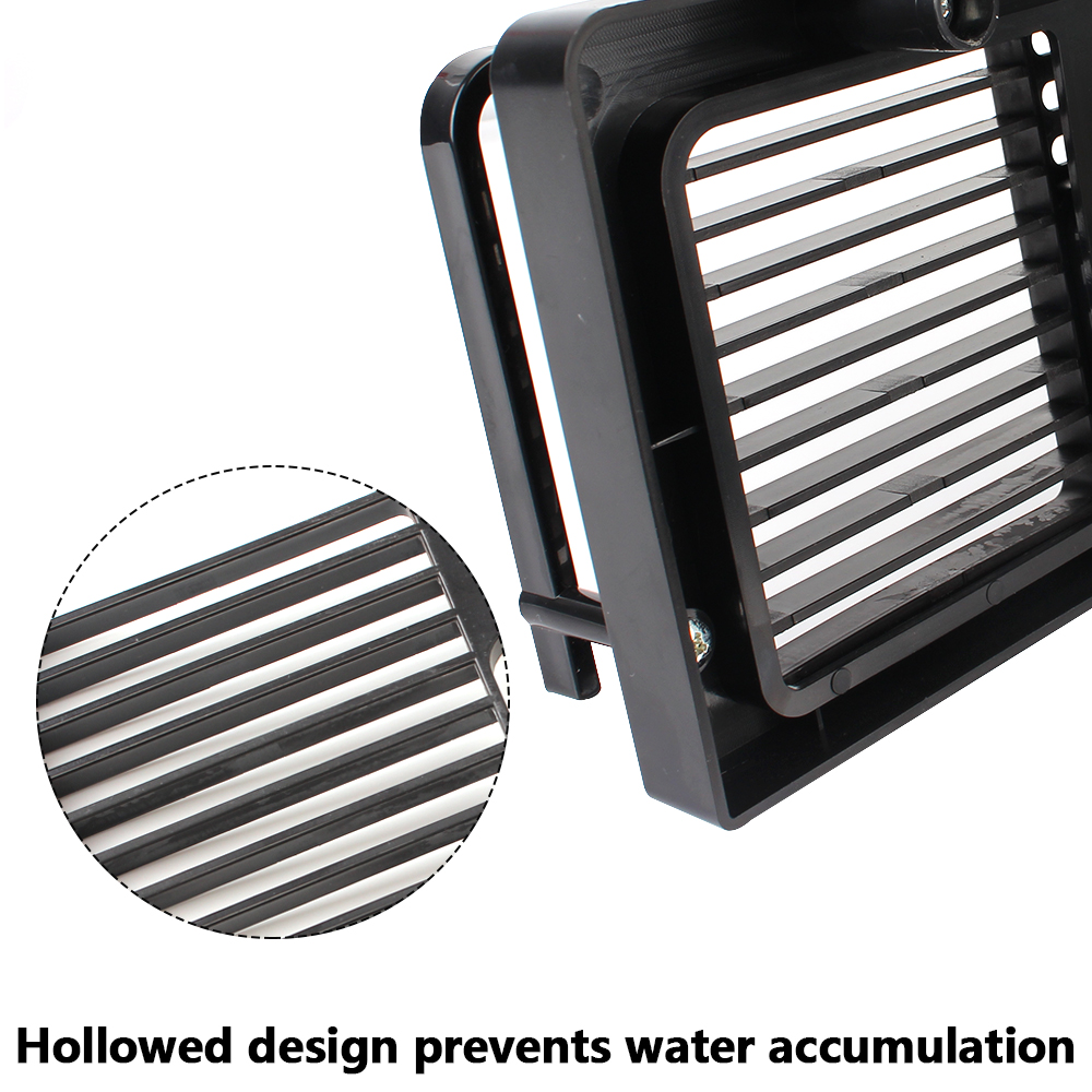 Shower Storage Holder Rack Shampoo Tray Stand Floating Shelf Detachable For Wall Household Item Plastic No Drilling