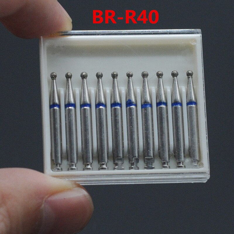 Zahnmedizin Diamant Bohrer 10x Niedriger Geschwindigkeit Für RA 2,35mm Schaft Handstück Polierer Für Zahnarzt Labor: R40