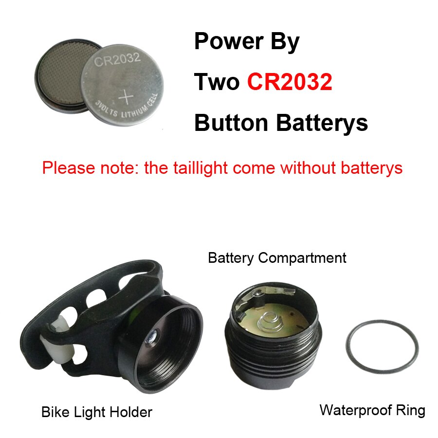 Newboler Multi Verlichting Modes Fietslicht Waterdichte Led Fiets Licht Flash Staart Achter Fiets Verlichting Voor Bergen Bike Zadelpen