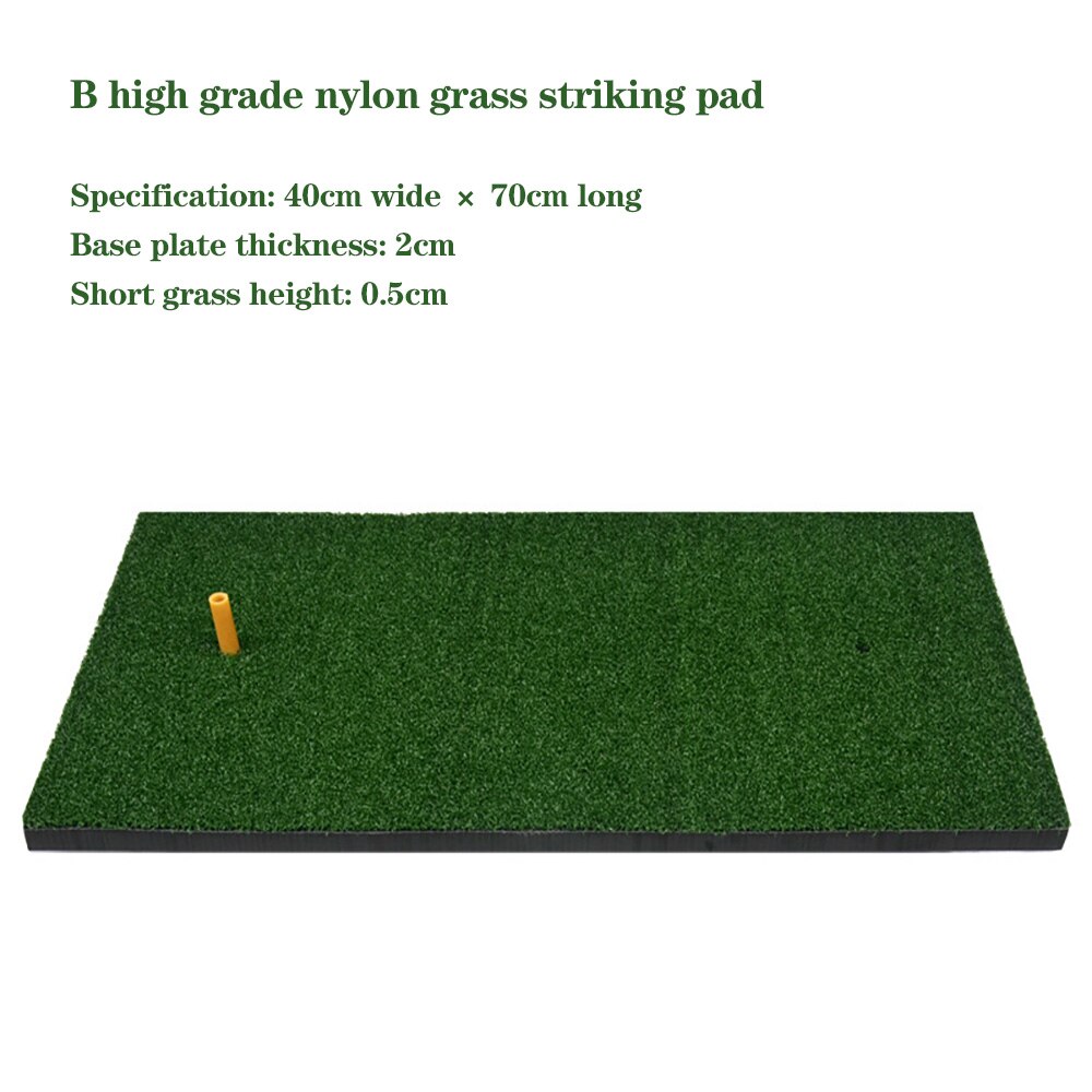 TTYGJ Mini Golf Hitting Mat Indoor Portable Training Mat Golf Practice Grass for Ourdoor home Golf Game use