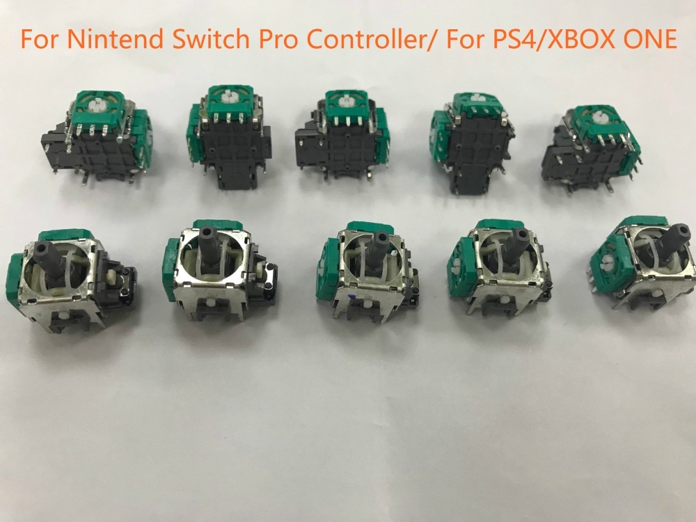 1-10 PCS Voor Nintend Schakelaar NS Pro controller joypad Vervanging ALPS 3D Analoge Joystick Thumb Stick Joystick Sensor module