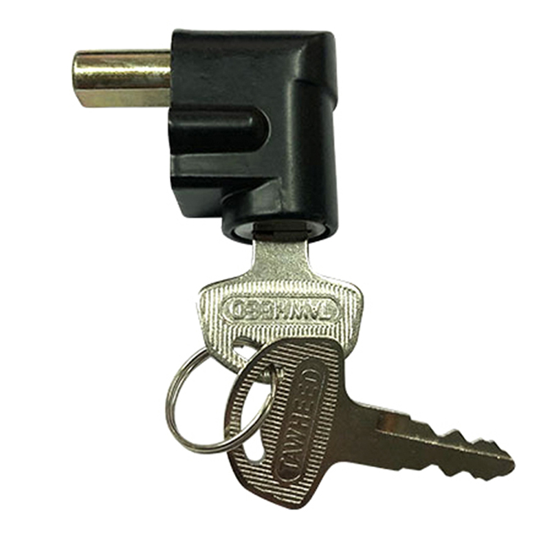 Stainless Steel Motorcycle Steering Lock With Two Keys 2 Position Switch For GN125 GS125