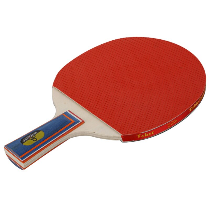 2pcs Carbon Fiber Table Tennis Rackets With Double Face Pimples Ping Pong Racket With 3 Ball