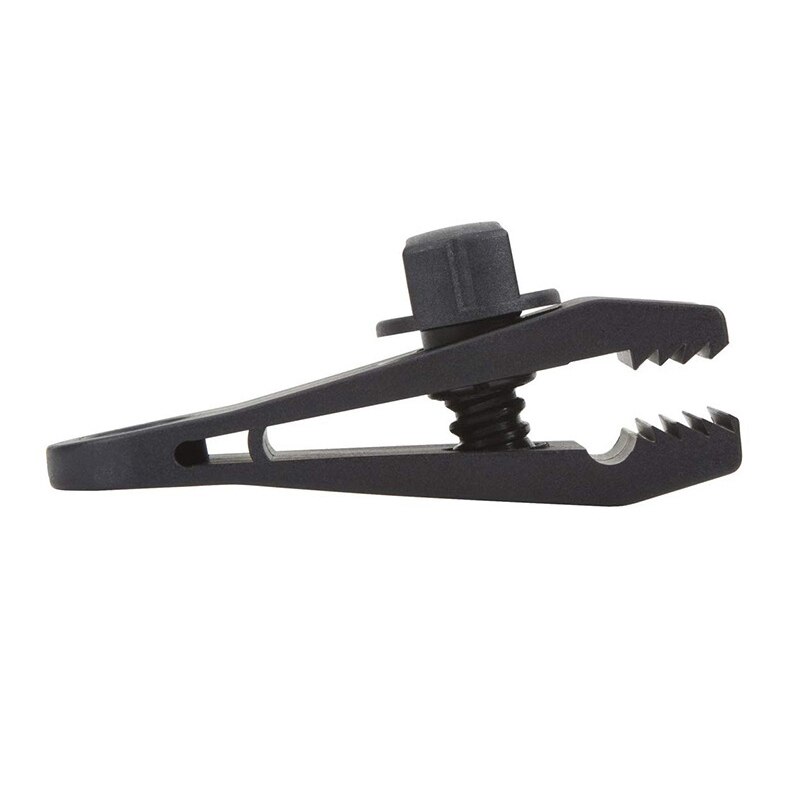 12Pcs Fixed Plastic Clip Reinforcement Clip with 12 Carabiner for Outdoor Tent Awnings Caravans Boat Covers