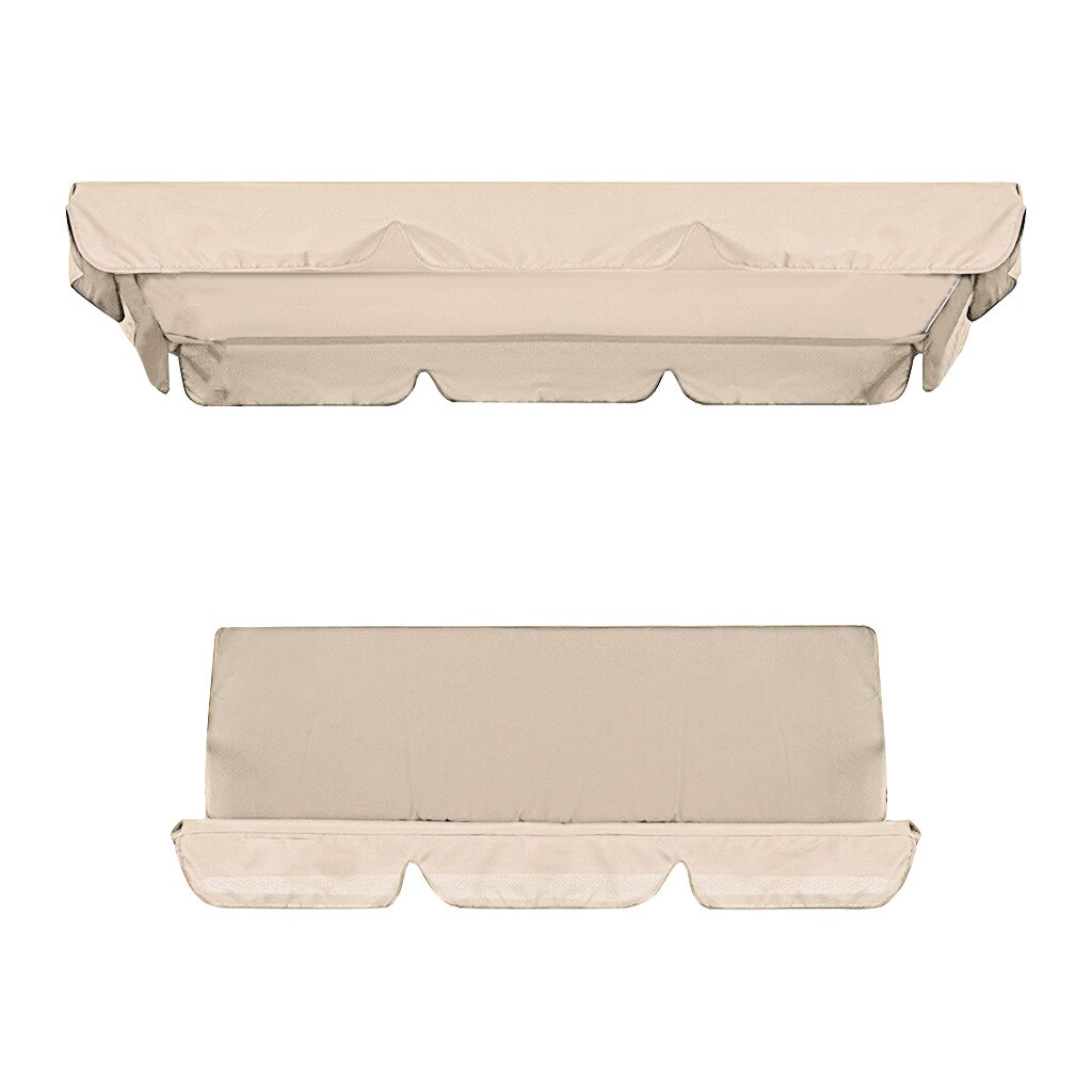 Huśtawka ogrodowa z baldachimem górna pokrywa wodoodporny fotel wiszący robić użytku na zewnątrz hamak z baldachimem parasol wiszący w celu uzyskania huśtawka krzesło markiza 2020: Beige