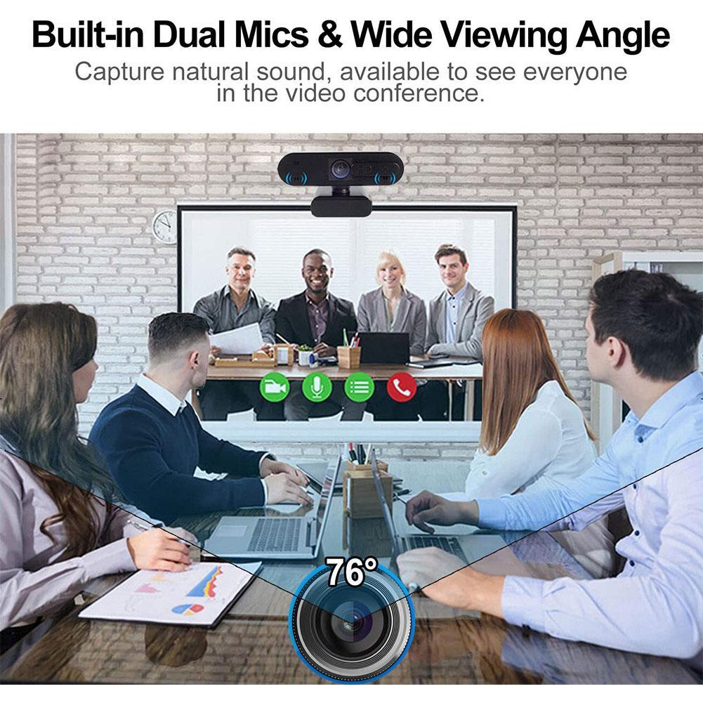 HD USB Webcam Support Autofocus Web Camera 1080P For Computer With Teaching Microphone Live Calling Video Camera Online D3G9