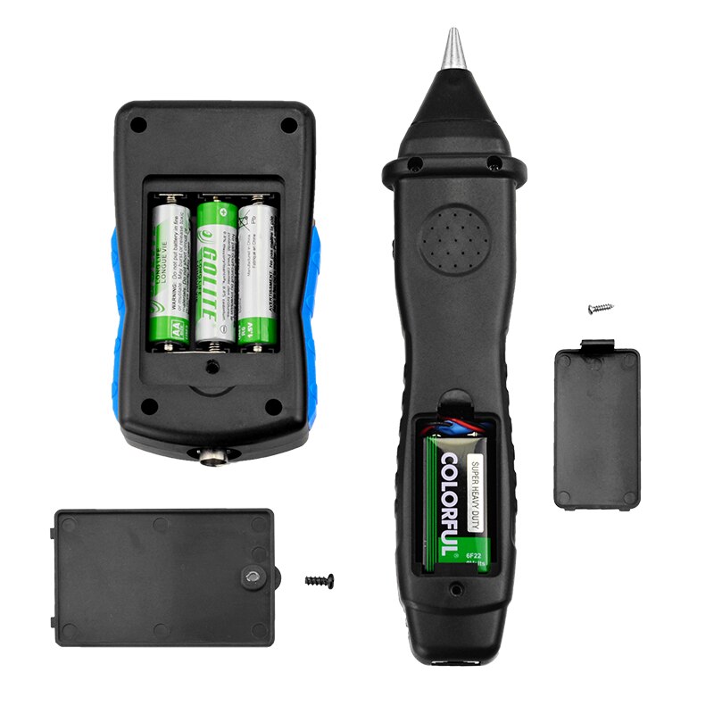 Testeur De Câble Réseau Portable - Toner Traceur Ethernet RJ45/RJ11 | Détecteur Continuité, Court-circuit, écran LCD