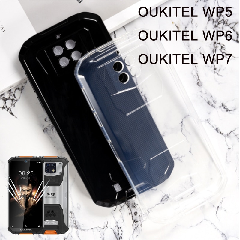 WP5 Phone Case For Oukitel WP7 WP6 WP5 Cover Silicone Soft TPU Protective Coque For Oukitel WP 5 6 7 чехол Capas Cases