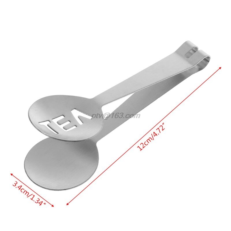Roestvrij Staal Voedsel Toast Tang Broodrooster Bacon Sugar Ice Theezakje Squeezer Tong Grip Houder Clip Home Kitchen Tool