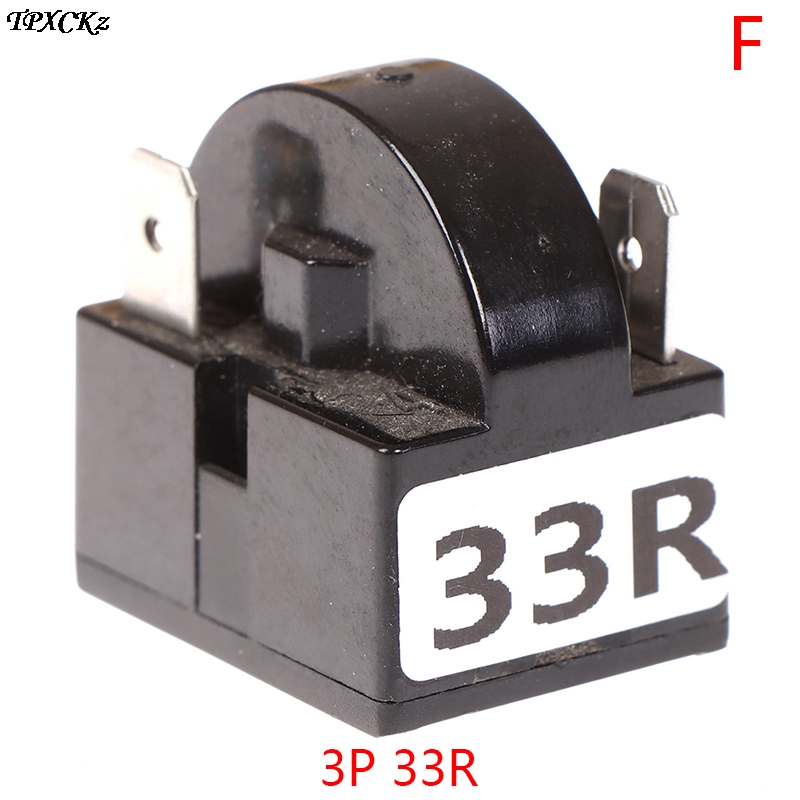 Ptc 2/3/4 -poligt startrelä för kylskåp, ptc-startare för kompressor: Xs