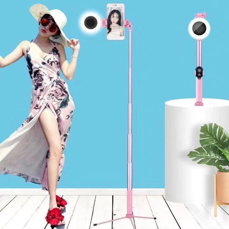 Ring Light with Stand for Vlogging Video Make-up Selfie USB Powered Selfie Stick