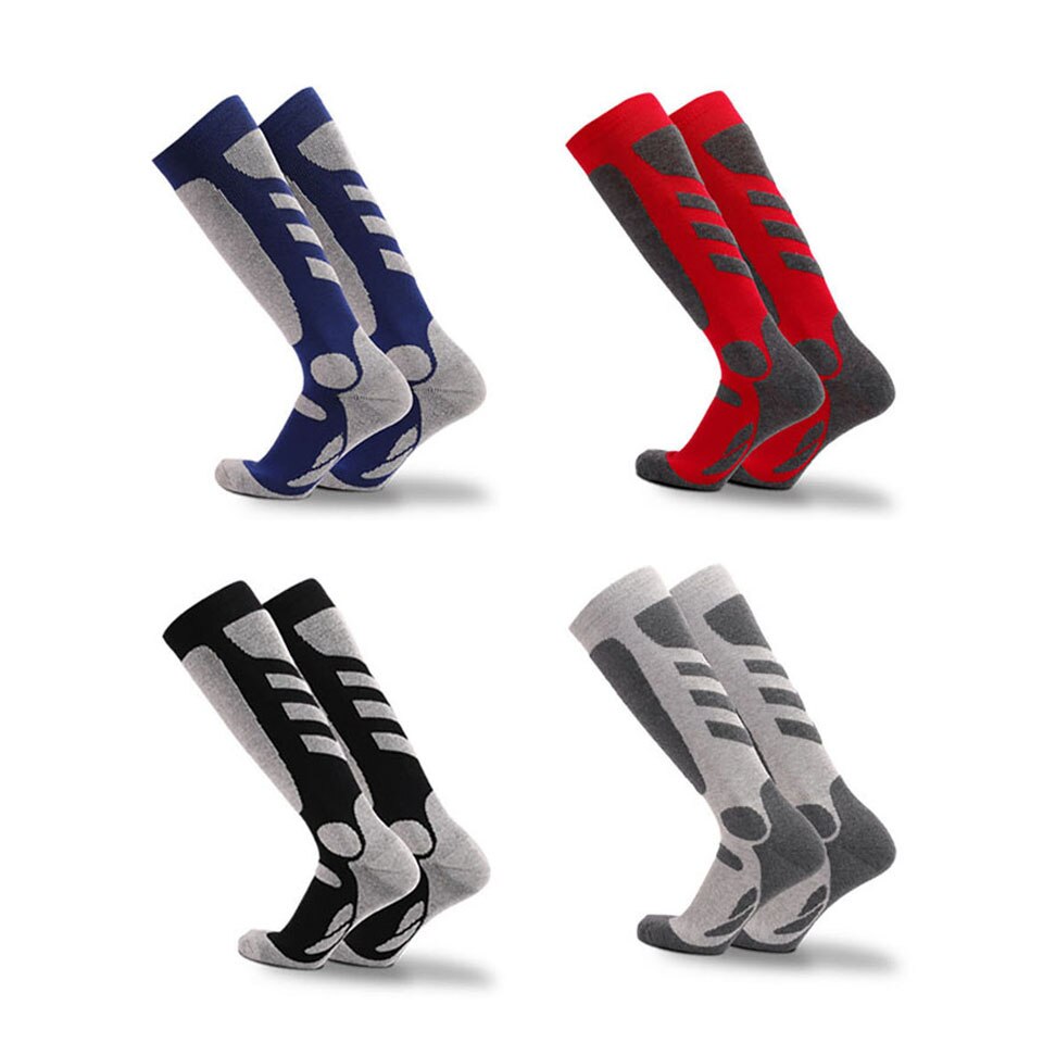 Winter Lange Rohr Ski Socken draussen Sport Bergsteigen Socken Männer Frauen Weiche Verdickt Handtuch Unten Absorbieren Schweiß warm Halten