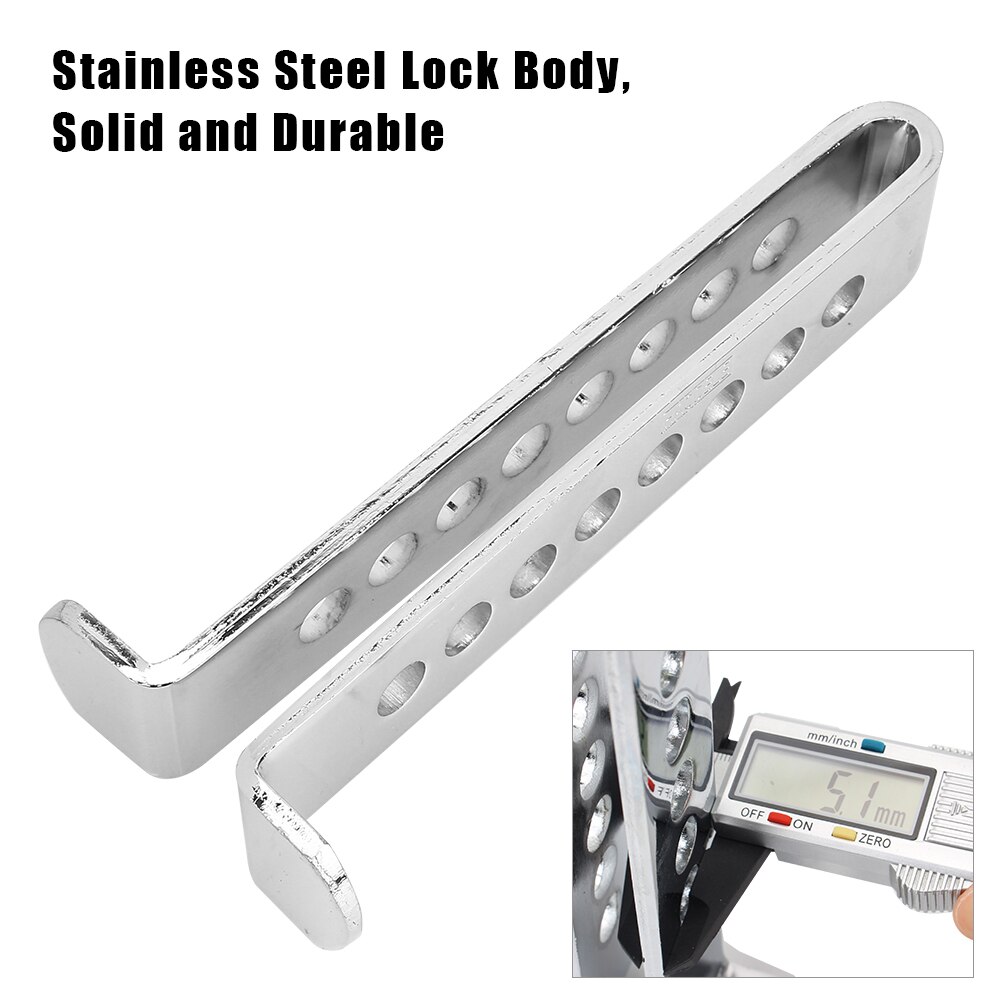 Auto Brake Pedal Lock Car Clutch Lock Universal Car Accessories Steel Stainless Throttle Accelerator Security Anti-Theft Tool