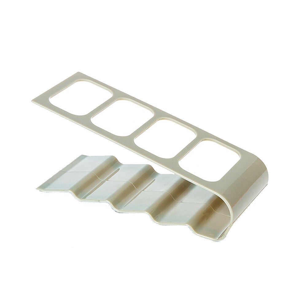Remote Control Holder Case 4 Frame Holder TV/DVD Step Remote Control Mobile Phone Stand Storage Desk Organizer: Grey