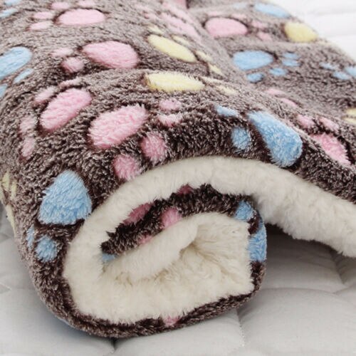 Mat Bed Soft Puppy Pet Supplies Blanket Dog Plush Sleeping Cat Warm Blankets: 5 / 49cm  32cm