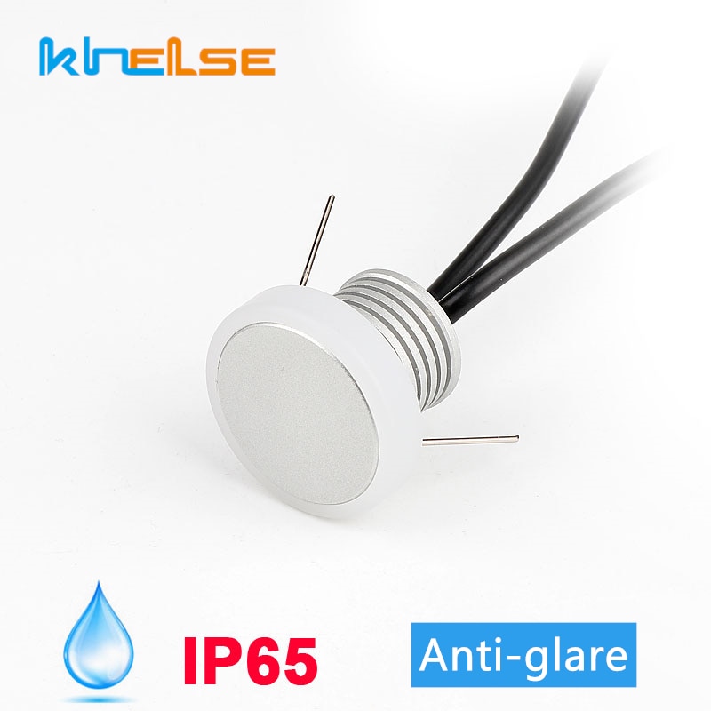 Utendørs anti-refleks led trinn trappelys vanntett nedfelt bad underjordisk lampe gang hage korridor nedgravd fotbelysning